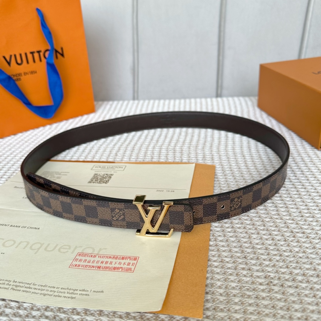 Louis Vuitton Belts Monogram Canvas Mini