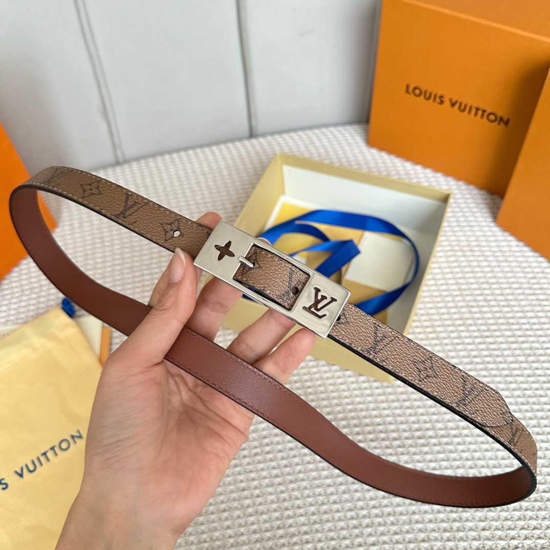 Louis Vuitton Belts Gold Women