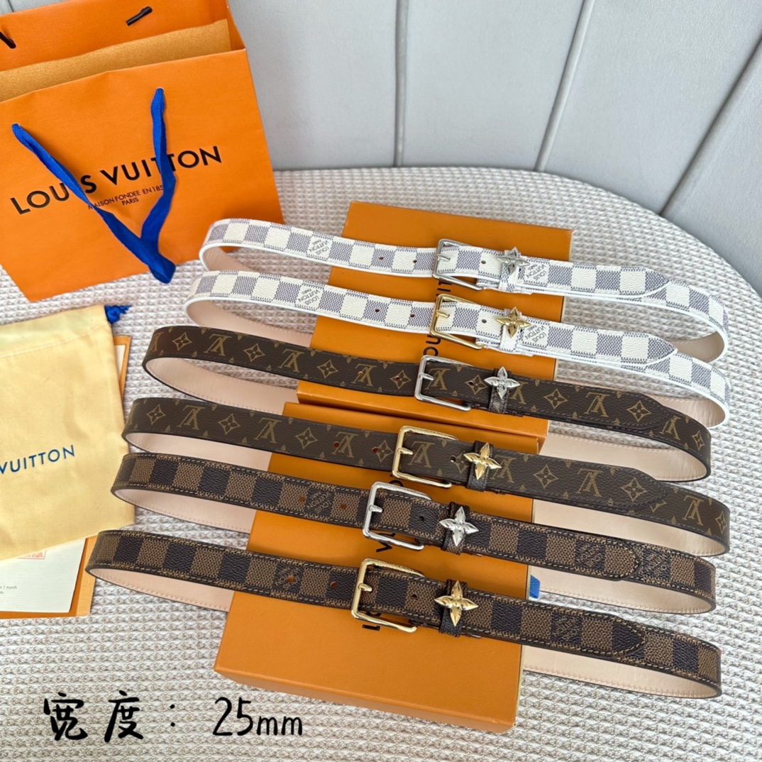 The Online Shopping
 Louis Vuitton Belts AAAA Quality Replica
 Engraving Women Canvas Frosted