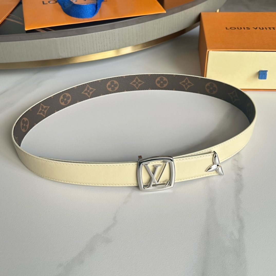 Louis Vuitton Belts Women Calfskin Cowhide Fall Collection