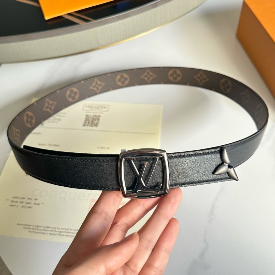 Louis Vuitton Belts Women Calfskin Cowhide Fall Collection