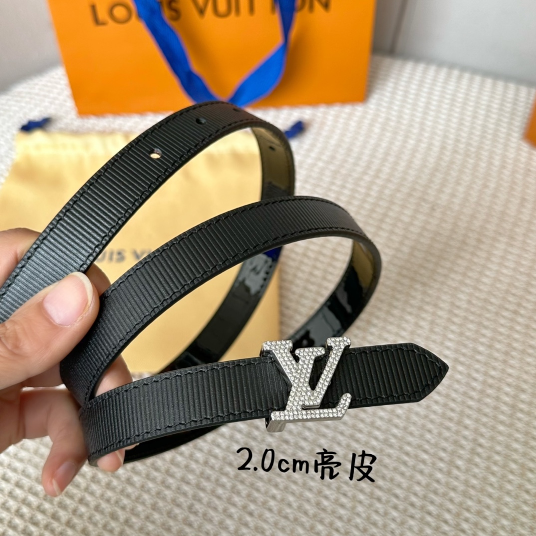 Louis Vuitton Belts Women Calfskin Cowhide