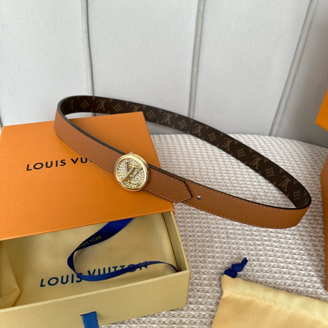 Louis Vuitton Belts Buy 1:1
 Women Calfskin Cowhide