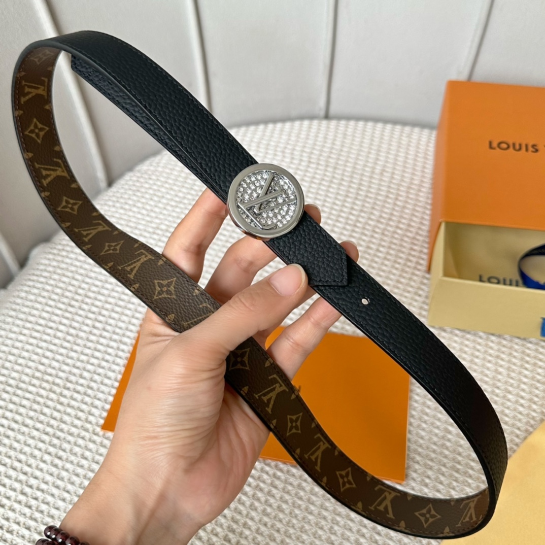 Luxury Cheap
 Louis Vuitton Belts Women Calfskin Cowhide