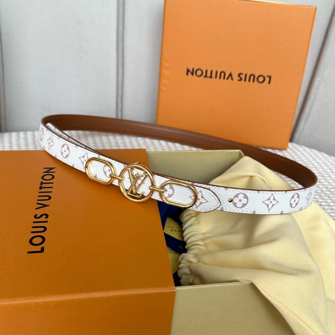 Louis Vuitton Belts 7 Star Collection
 Women Calfskin Canvas Cowhide
