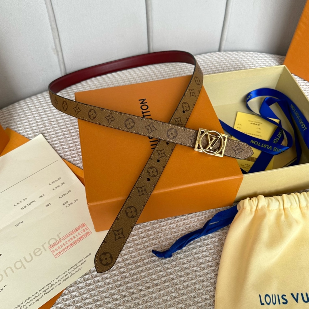 Louis Vuitton Belts mirror copy luxury
 Women Calfskin Canvas Cowhide