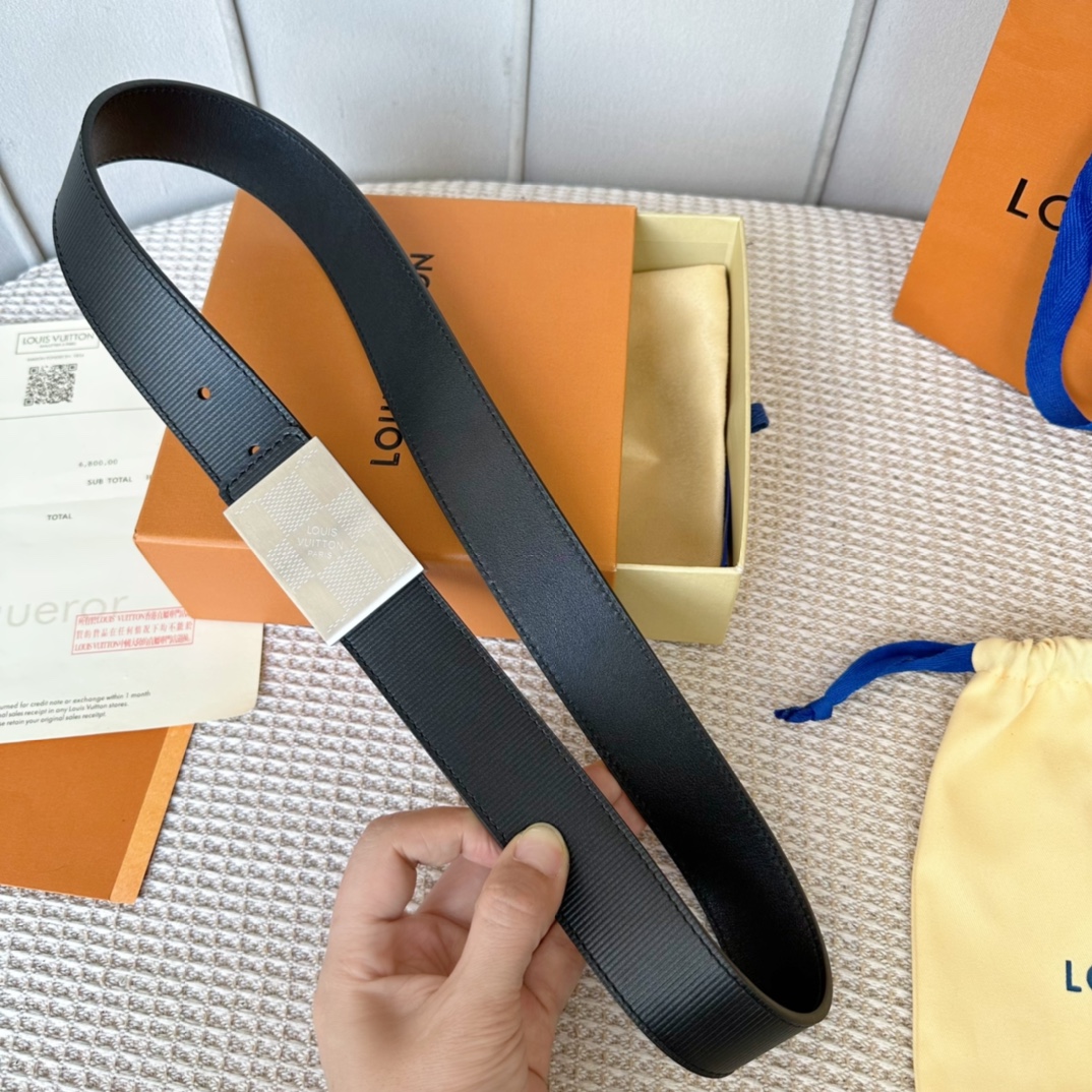 Louis Vuitton Replicas
 Belts Calfskin Cowhide