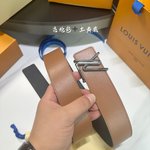 New 2023
 Louis Vuitton Belts Best Replica 1:1
 Calfskin Cowhide