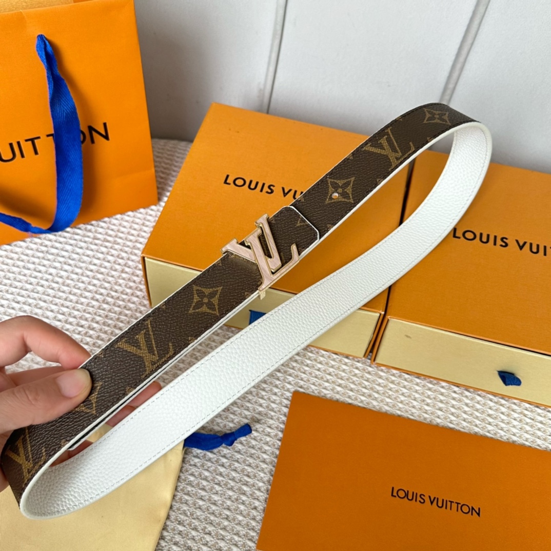 Louis Vuitton Copy
 Belts Online Store
 Gold Women Canvas Cowhide