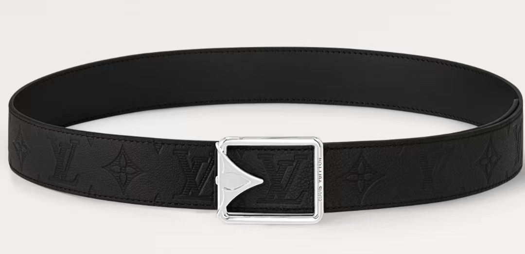 Louis Vuitton Belts Calfskin Cowhide