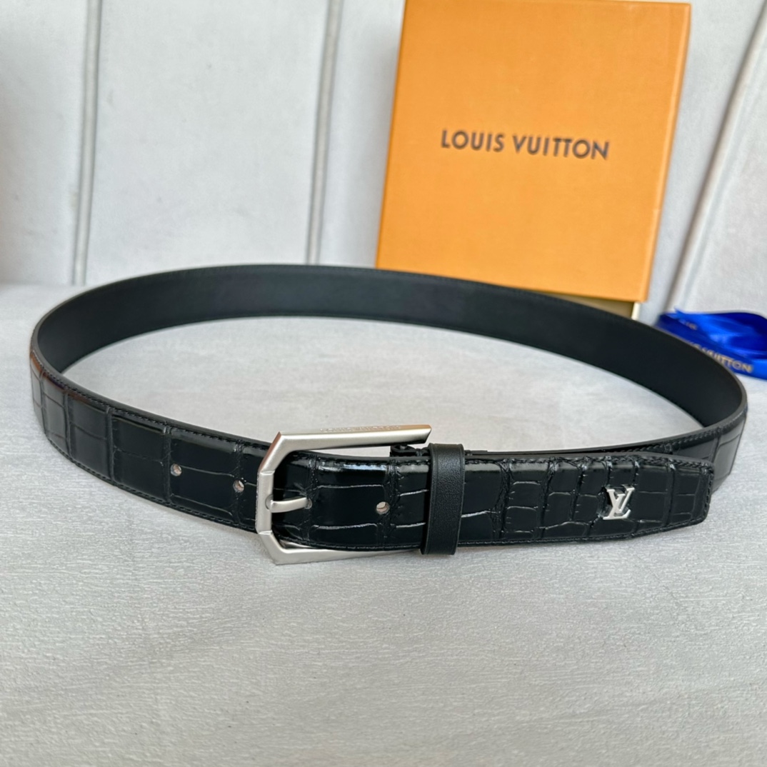 Louis Vuitton Ceintures Hommes Cuir de veau vache