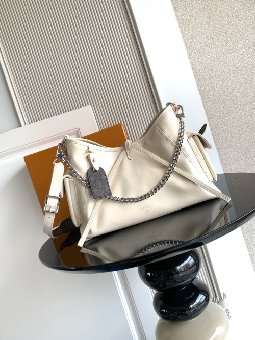 Louis Vuitton CarryAll Cargo Small Handbag Lambskin Leather M12919 1 Louis Vuitton CarryAll Cargo Small Handbag Lambskin Leather M12919