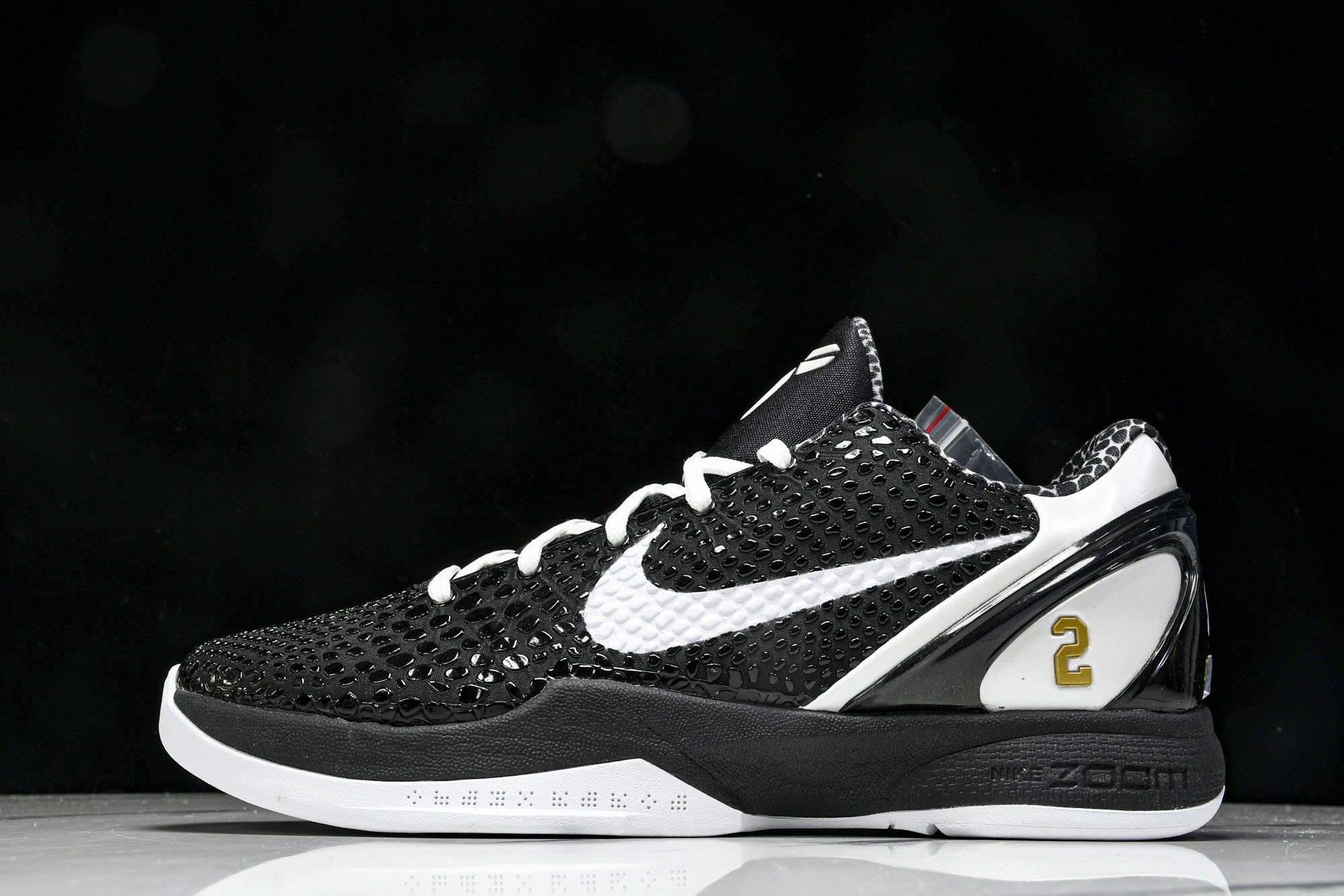 纯原-NK Kobe 6 Protro‘Mambacita Sweet 16’黑白 GiGi 曼巴基金会