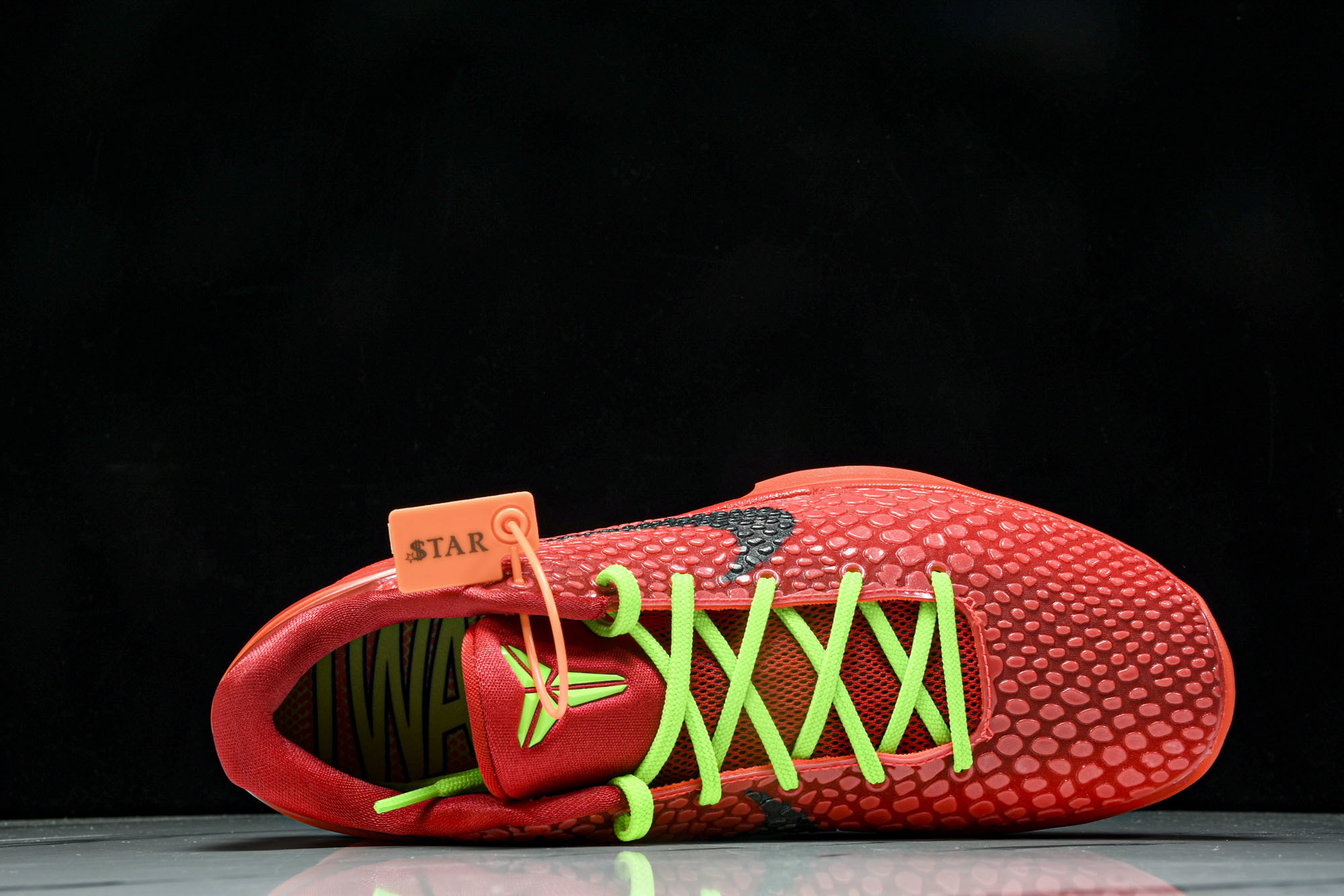 纯原-NK Kobe 6 Protro“Reverse Grinch”红色 反转青蜂侠 FV4921-6