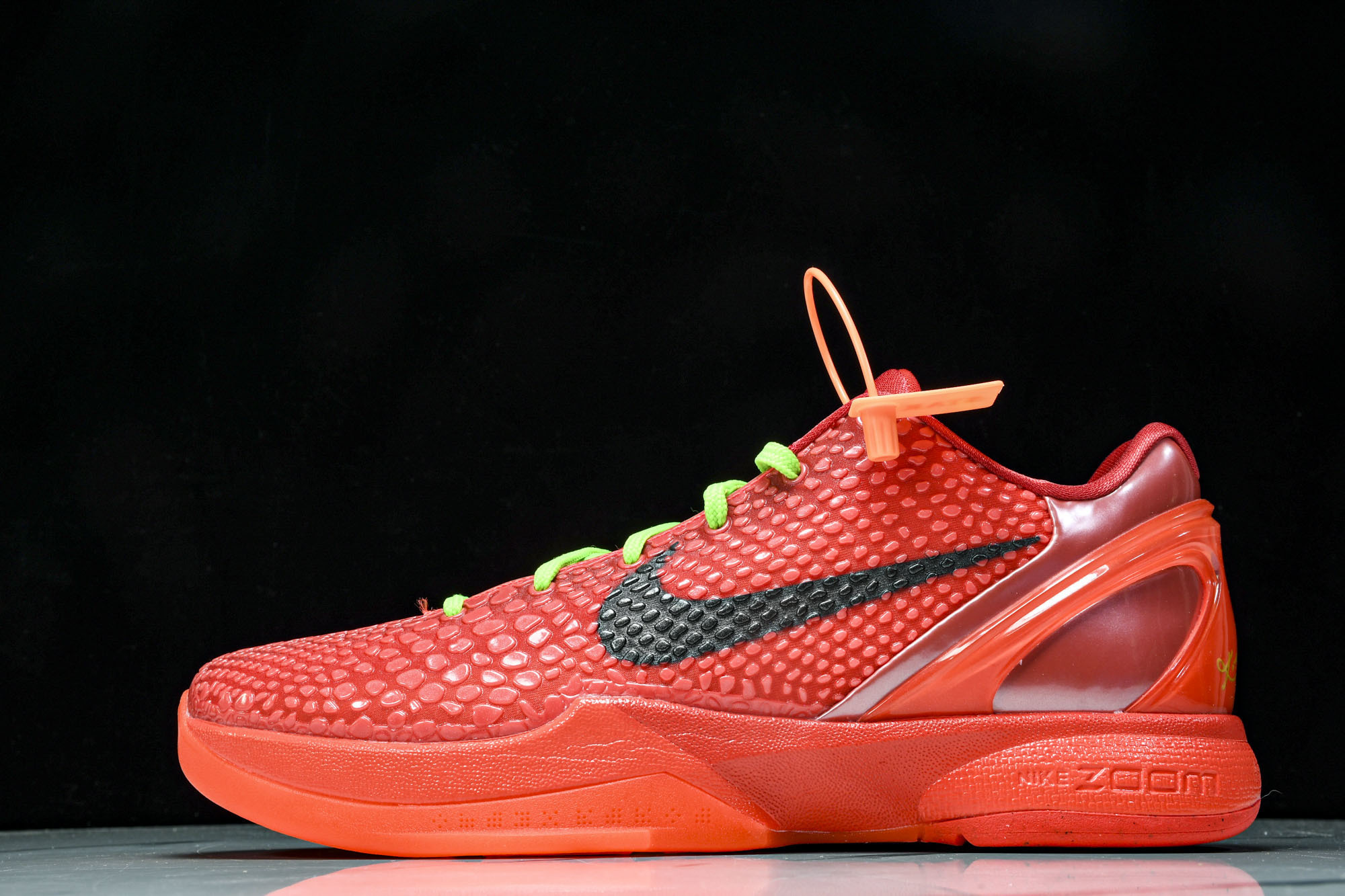 纯原-NK Kobe 6 Protro“Reverse Grinch”红色 反转青蜂侠 FV4921-6