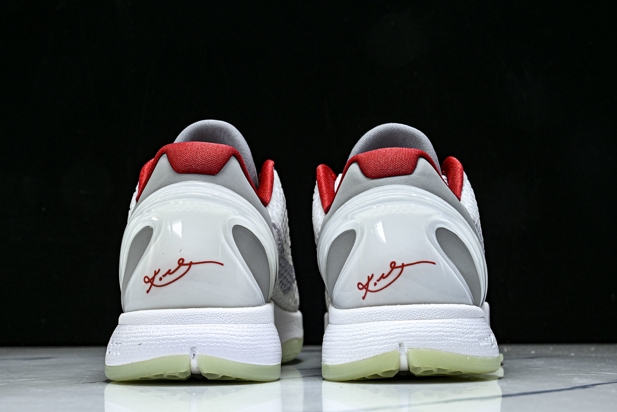 纯原-NK Zoom Kobe 6 Protro Whiteorchidee Nouvel 白红 DJ5