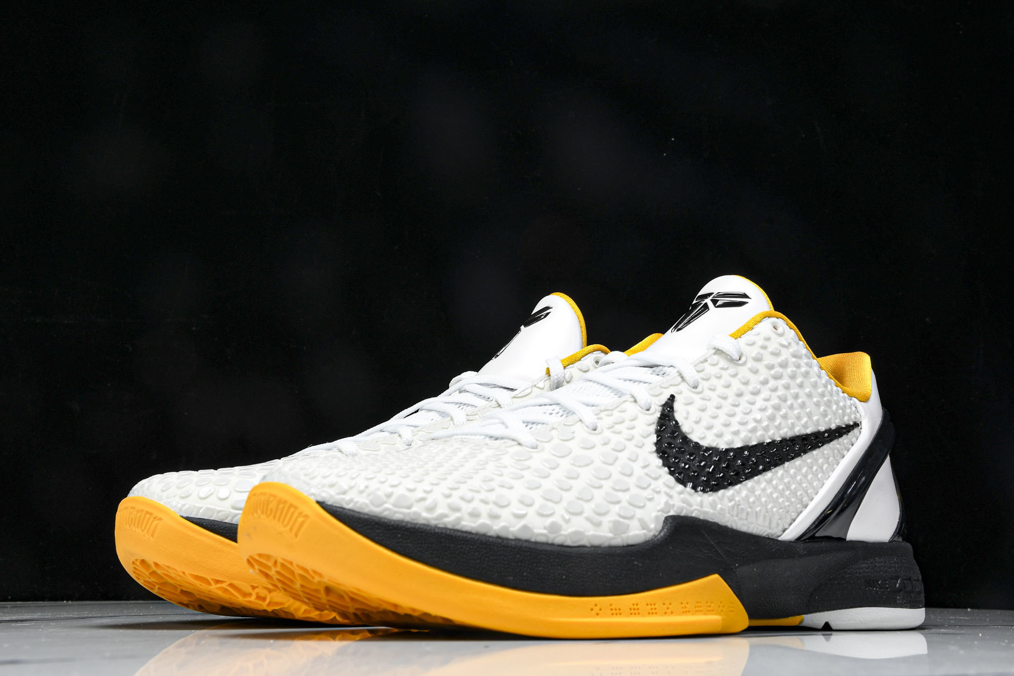 纯原-Nk Kobe 6 Protro“White Del Sol”蛋白黄 季后赛 2021复刻 CW2