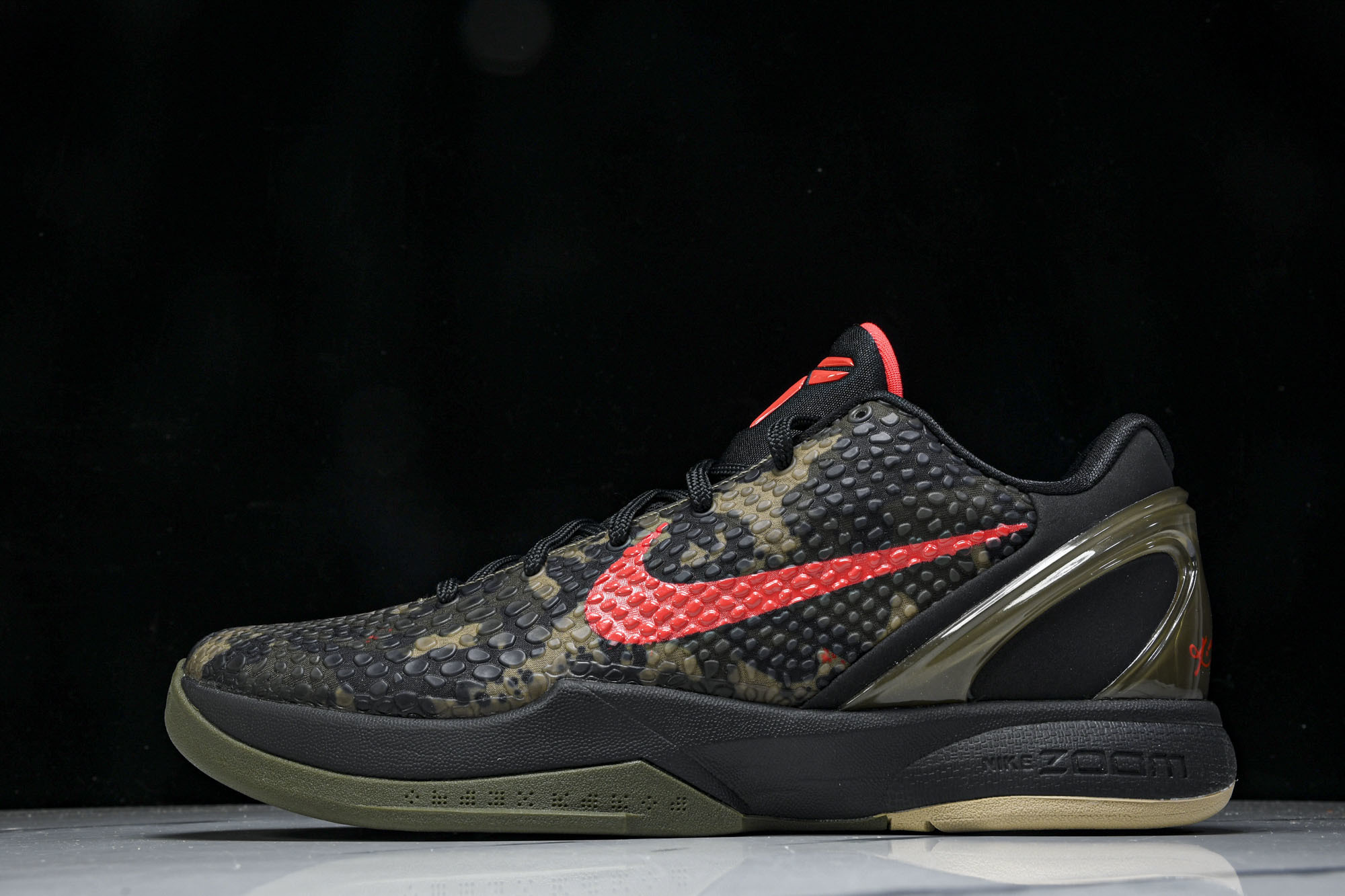 纯原-NK Zoom Kobe 6 Protro Whiteorchidee Nouvel 黑红橘 FQ