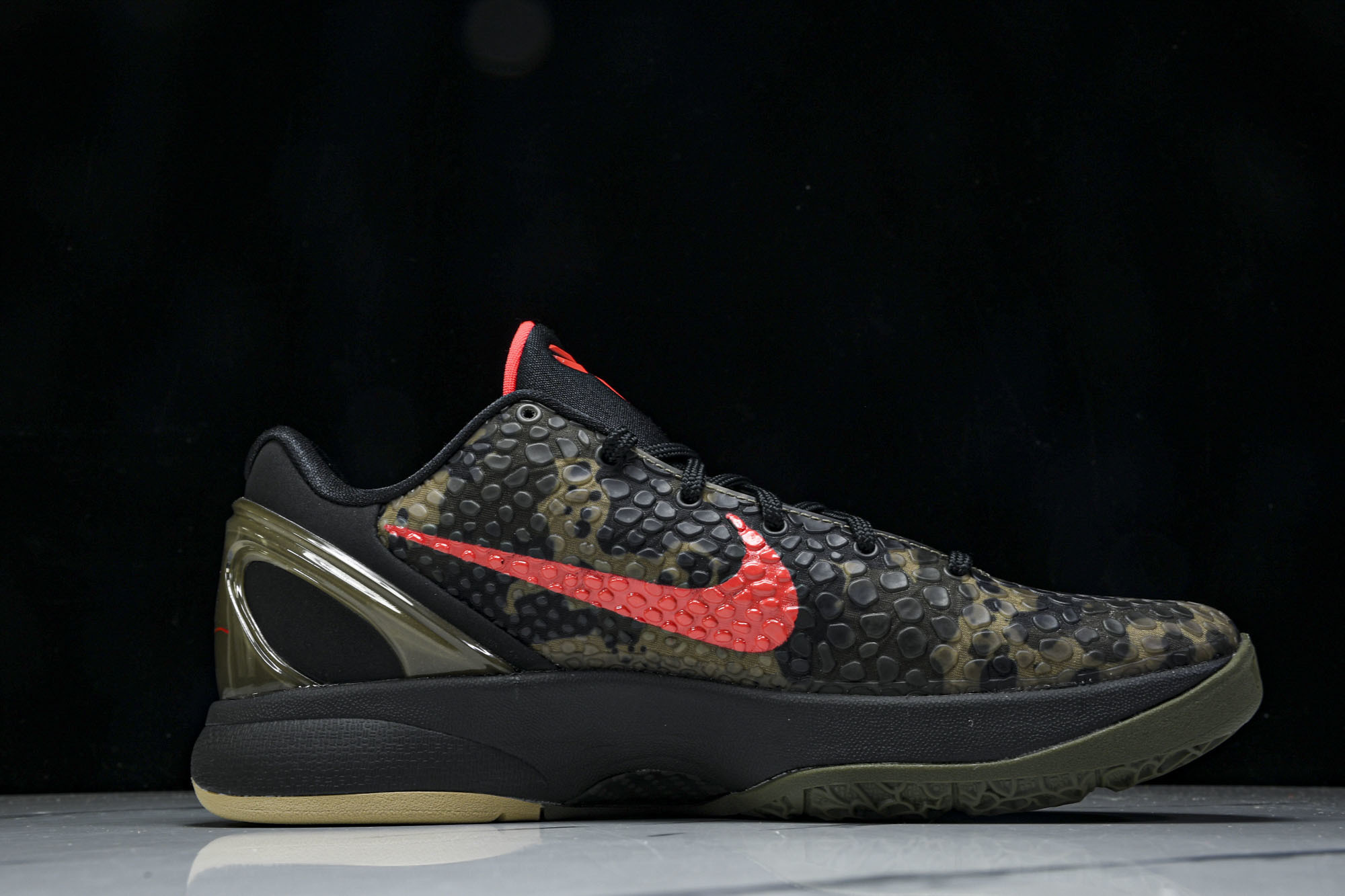 纯原-NK Zoom Kobe 6 Protro Whiteorchidee Nouvel 黑红橘 FQ