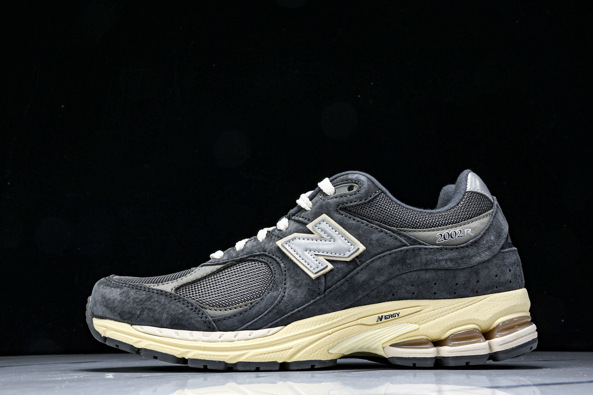 美产 New Balance 202R 复古休闲跑步鞋 灰碳色 ML2002RHOsize:36 37 