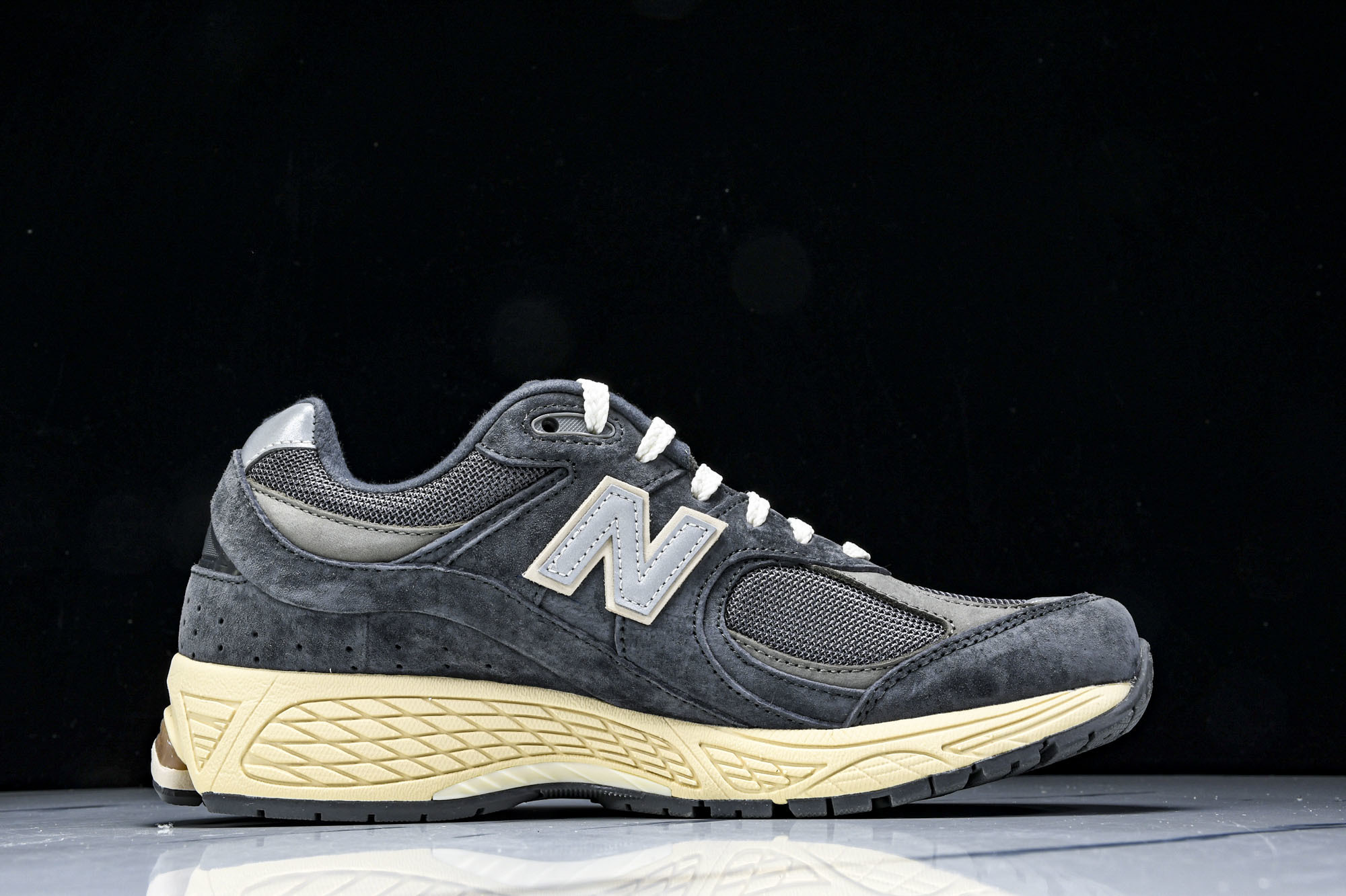 美产 New Balance 202R 复古休闲跑步鞋 灰碳色 ML2002RHOsize:36 37 