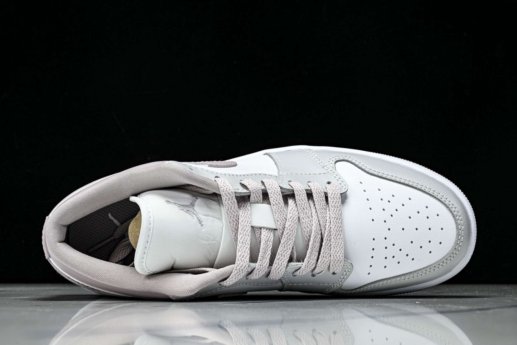 WMNS Air Jordan 1 Low Particle Rose White Neutral Gr