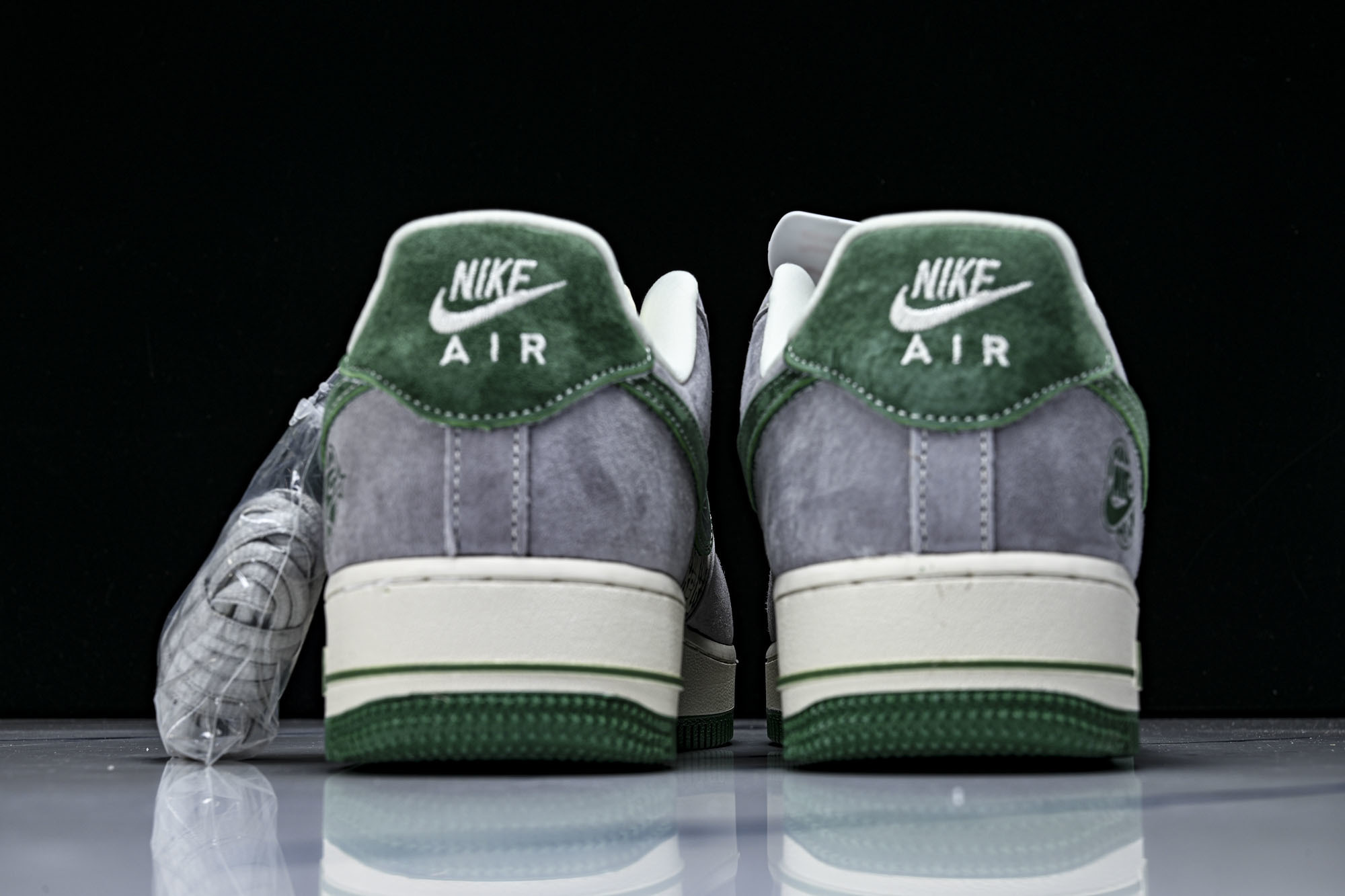 Nike Air Force 1'07 Low 灰绿满印 空军一号低帮休闲板鞋 DW8806-00236