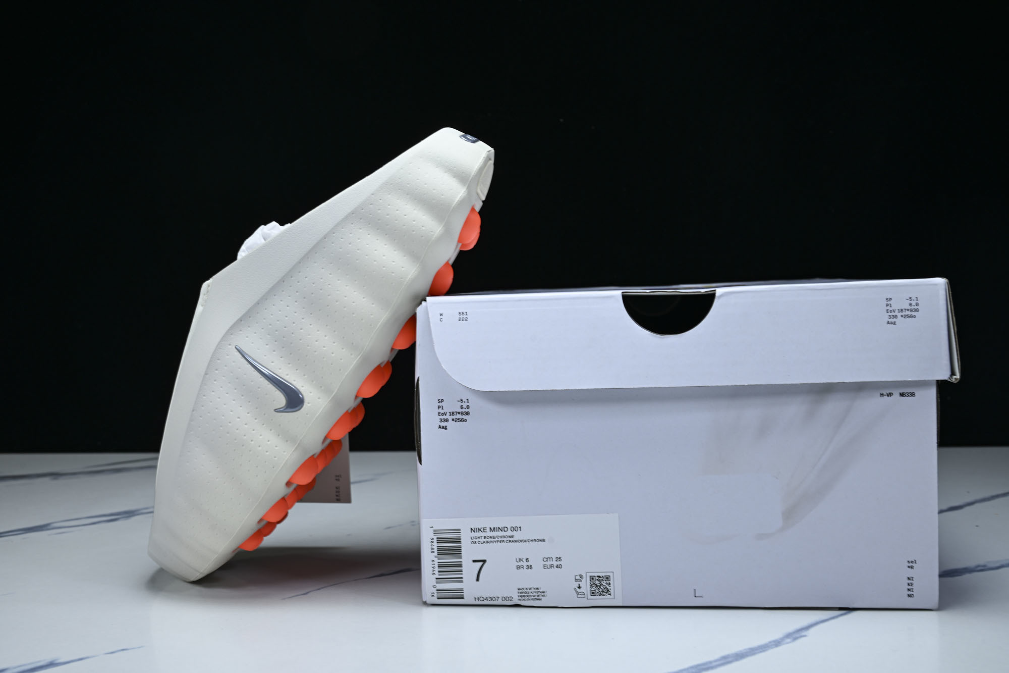 Nike Mind 001 赛前训练拖鞋 包头运动拖鞋 男女同款 HQ4307 002尺码：36 36.