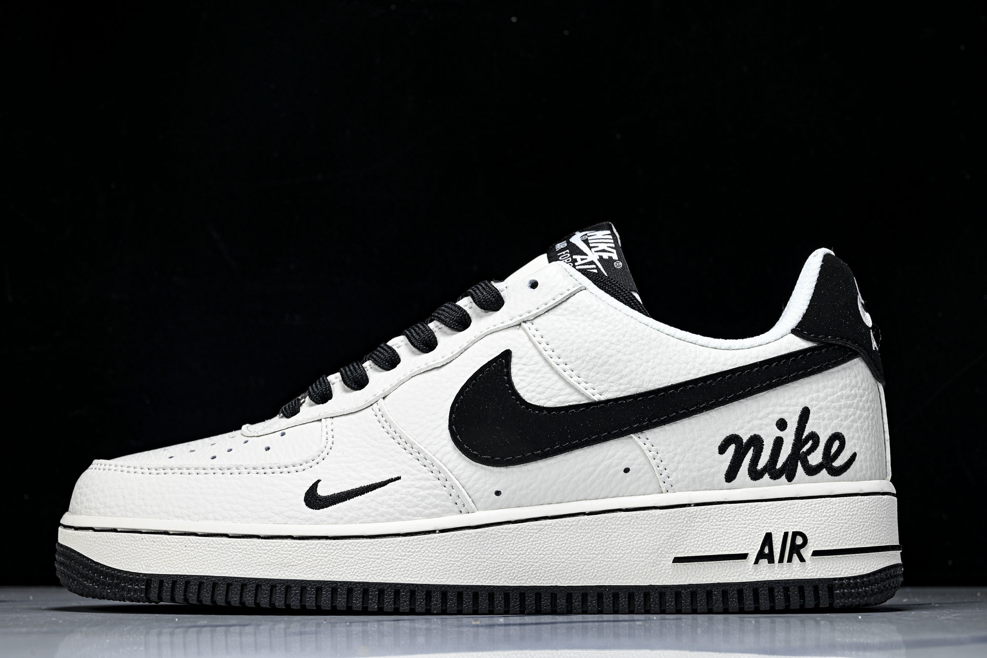 Nike Air Force 1'07 Low 米白黑 空军一号低帮休闲板鞋 NH0601-54625#