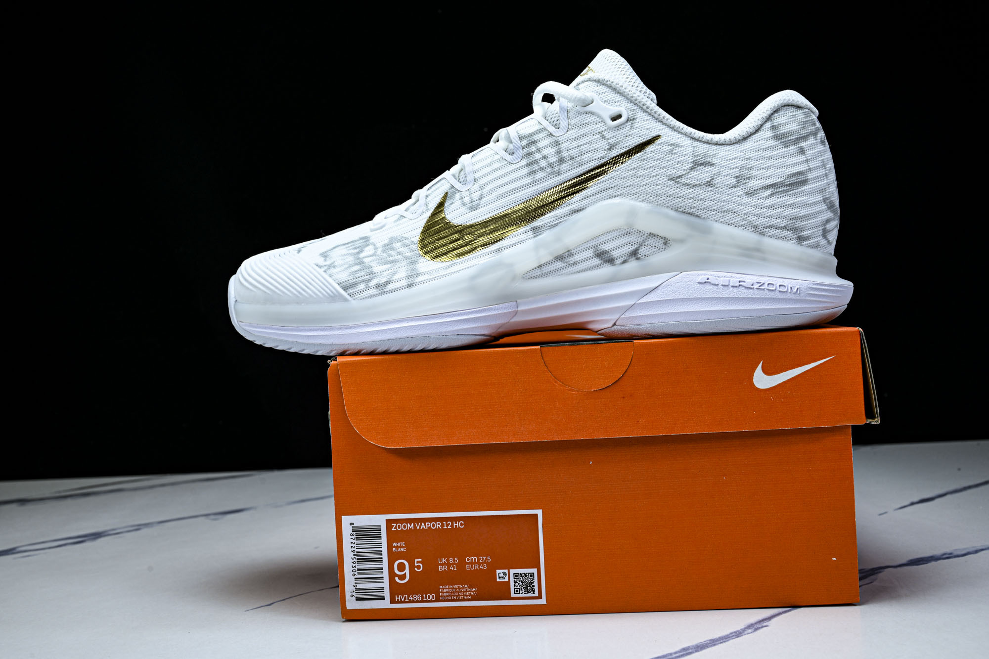 Zoom Vapor 12 HC 耐克织物减震休闲运动鞋 HV1486-10036 36.5 37.5 