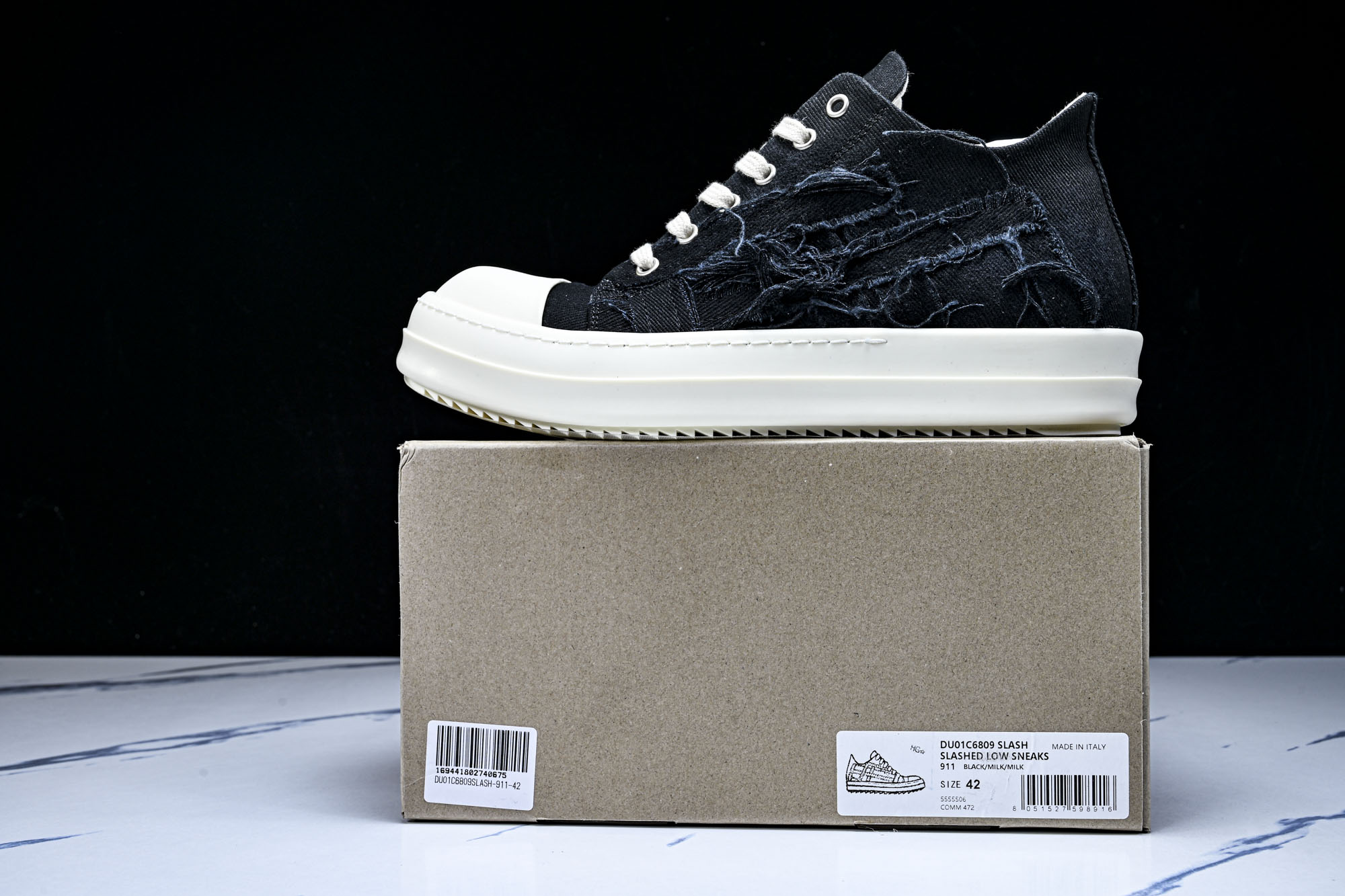 RICK OWENS DRKSHDW VINTAGE SNEAKS 新款男女士运动鞋DUO1C6809 