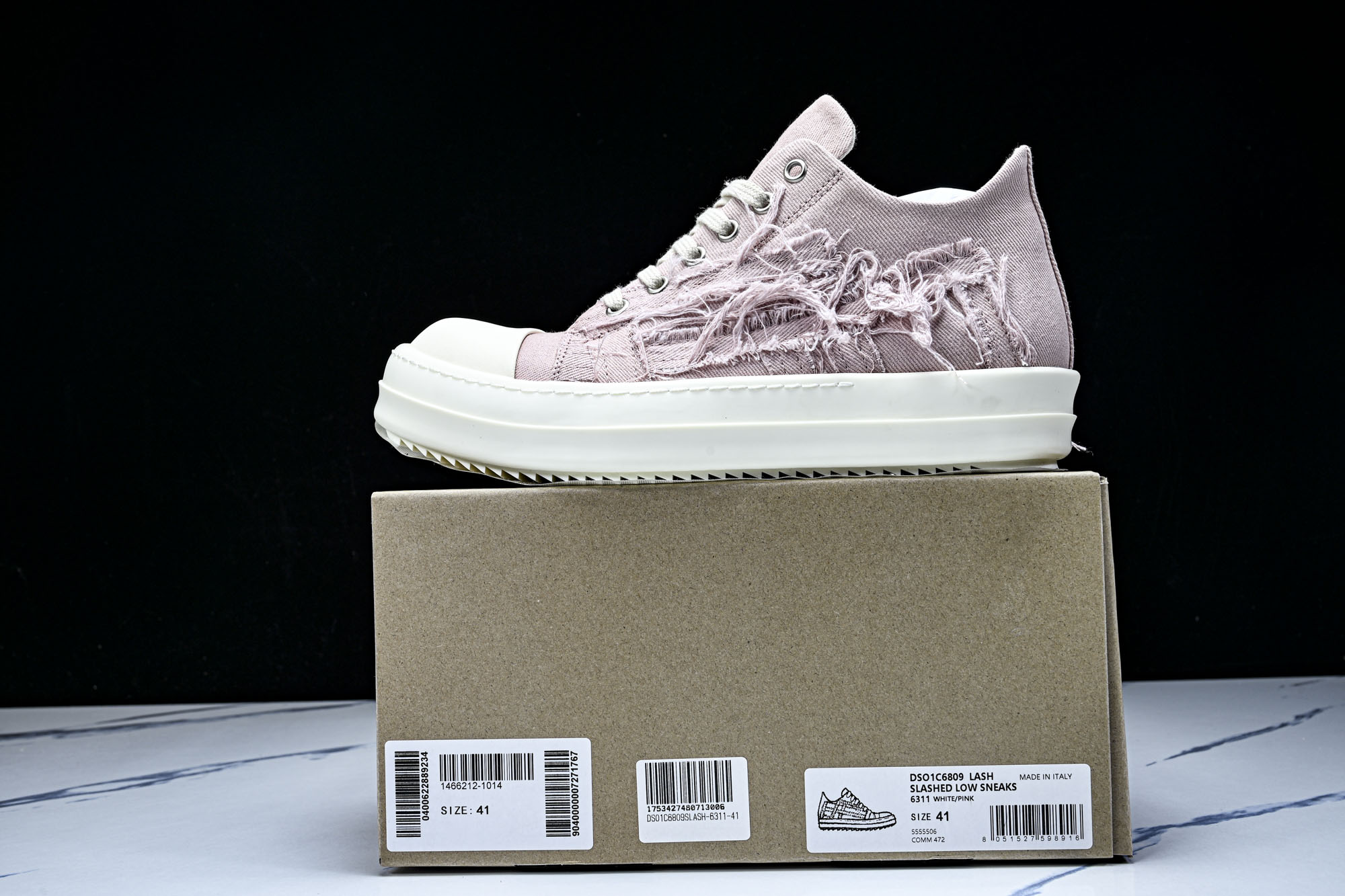 RICK OWENS DRKSHDW VINTAGE SNEAKS 新款男女士运动鞋DSO1C6809 
