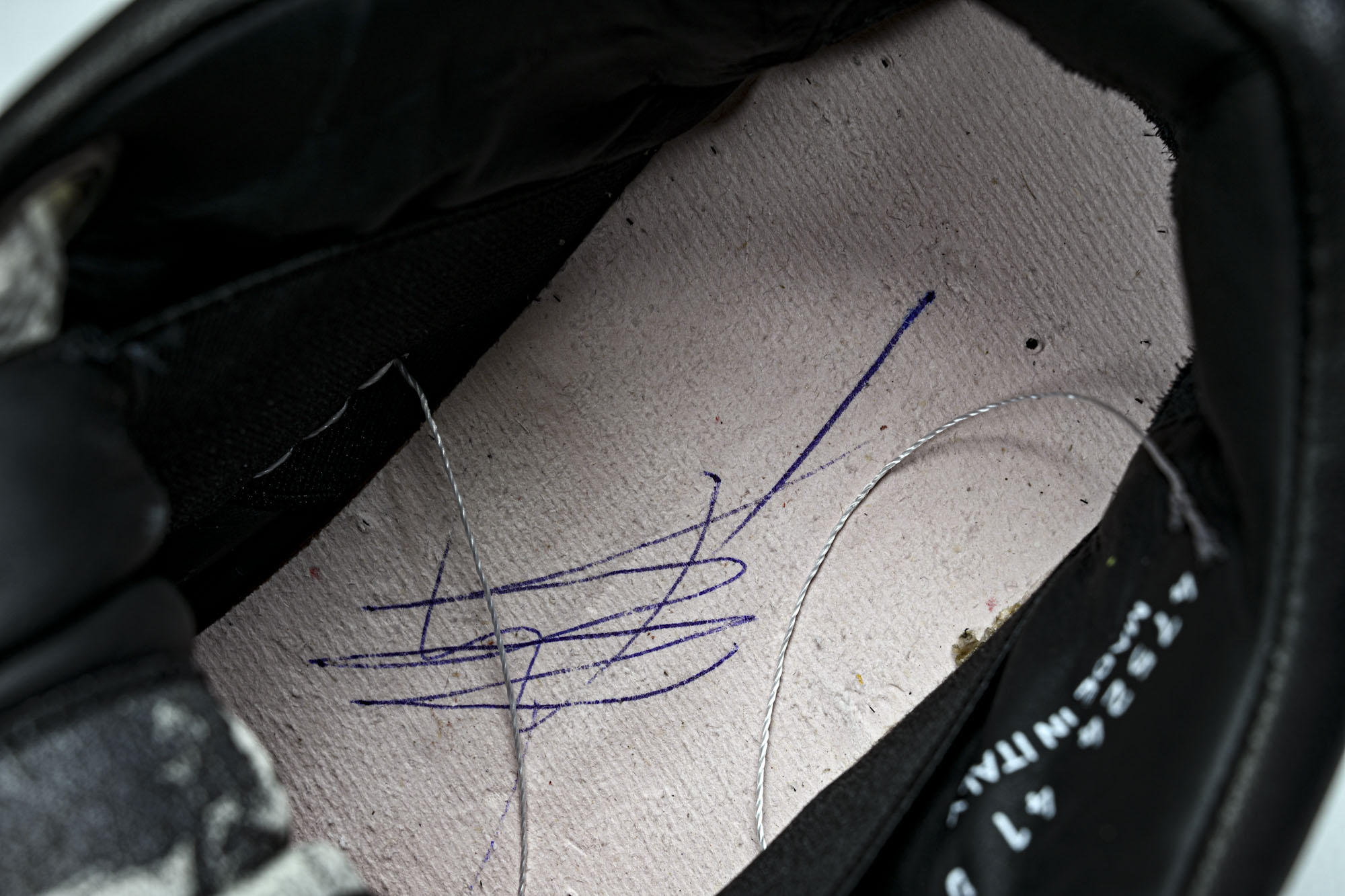 RICK OWENS 男女士 羊皮面包鞋奶白系带低帮运动鞋RU02C7893 LLPW236 37 38