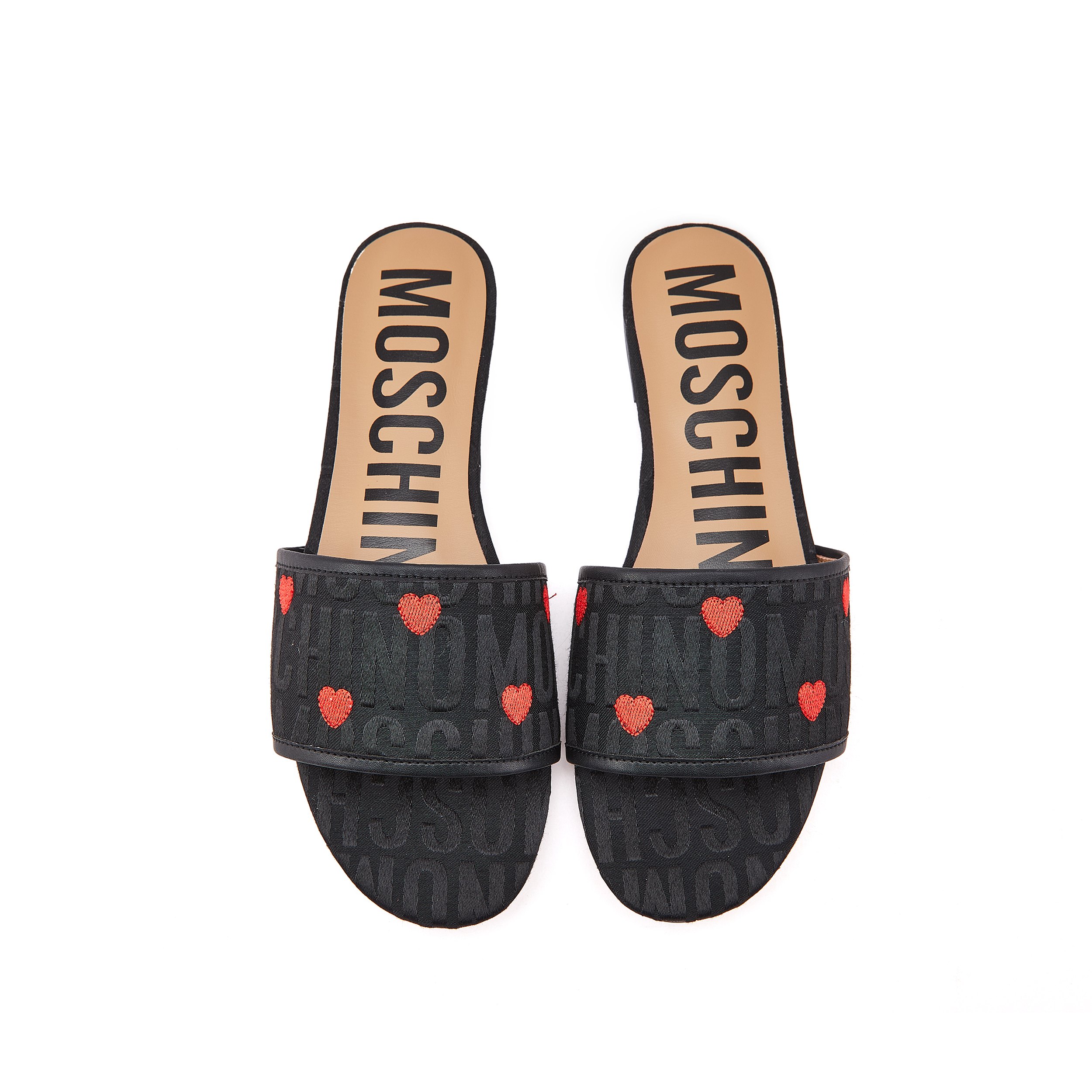 NO:224715,18612-66 Moschino electric embroidery new model, size: 35-43, 44.45 non-return and exchange, rubber sole, leather sole custom-made non-return and exchange, slippers, slippers1986090918612-66 莫斯奇诺moschino电绣新款,码数: 35-43,44.45不退换,橡胶底,皮底订做不退换,拖鞋,slippers,Women's Shoes