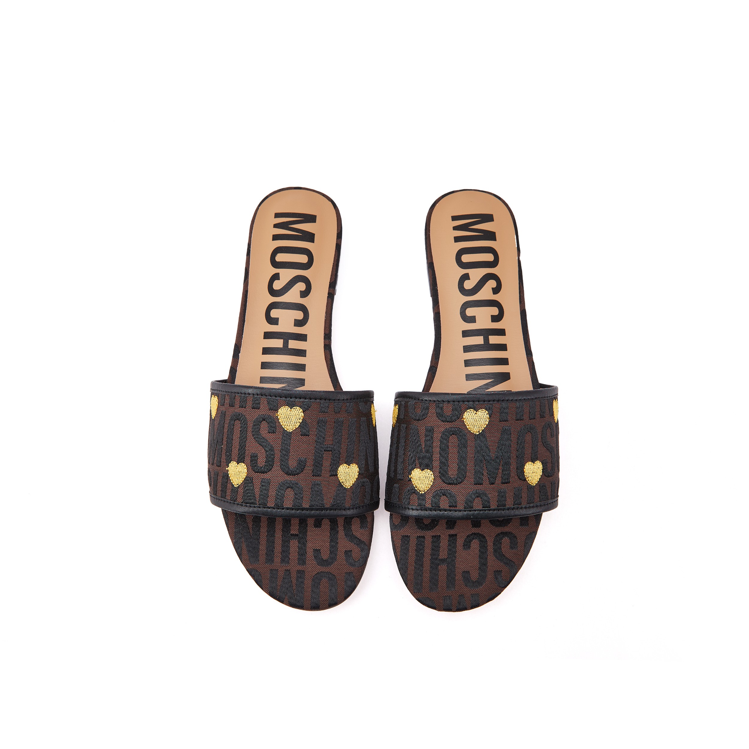 NO:224732,18612-66 Moschino electric embroidery new model, size: 35-43, 44.45 non-return and exchange, rubber sole, leather sole custom-made non-return and exchange, slippers, slippers1986090918612-66 莫斯奇诺moschino电绣新款,码数: 35-43,44.45不退换,橡胶底,皮底订做不退换p,拖鞋,slippers,Women's Shoes