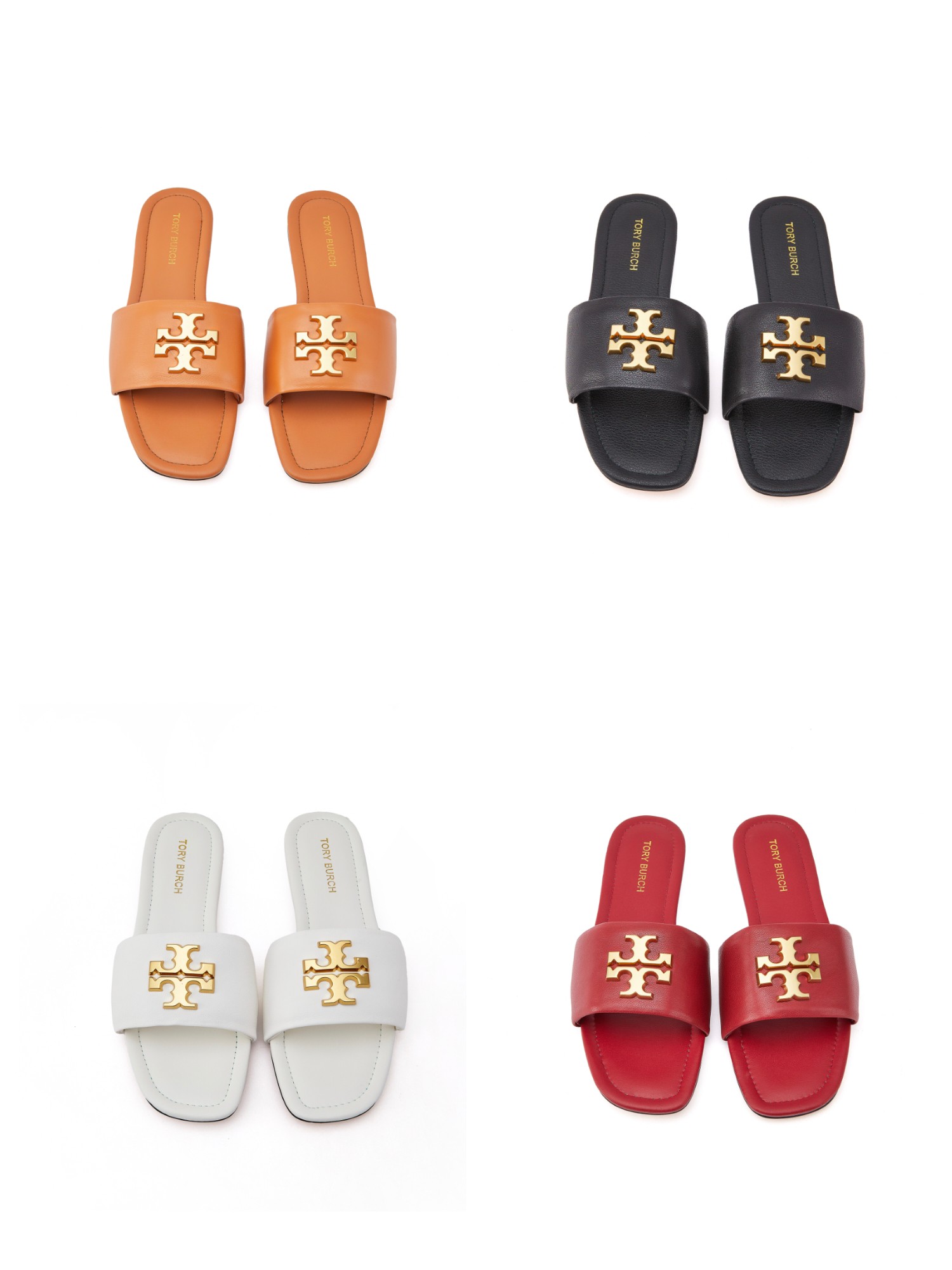 NO:224704,1902-10 Toribochgu's new flat-sole tow, 35-43, 44.45 Custom made non-return and exchange Rubber sole, genuine leather sole not return and exchange, slippers, slippers198609091902-10 托里伯奇姑新款平底拖,35-43 ,44.45定做不退换 橡胶底,真皮底不退换,拖鞋,slippers,Women's Shoes