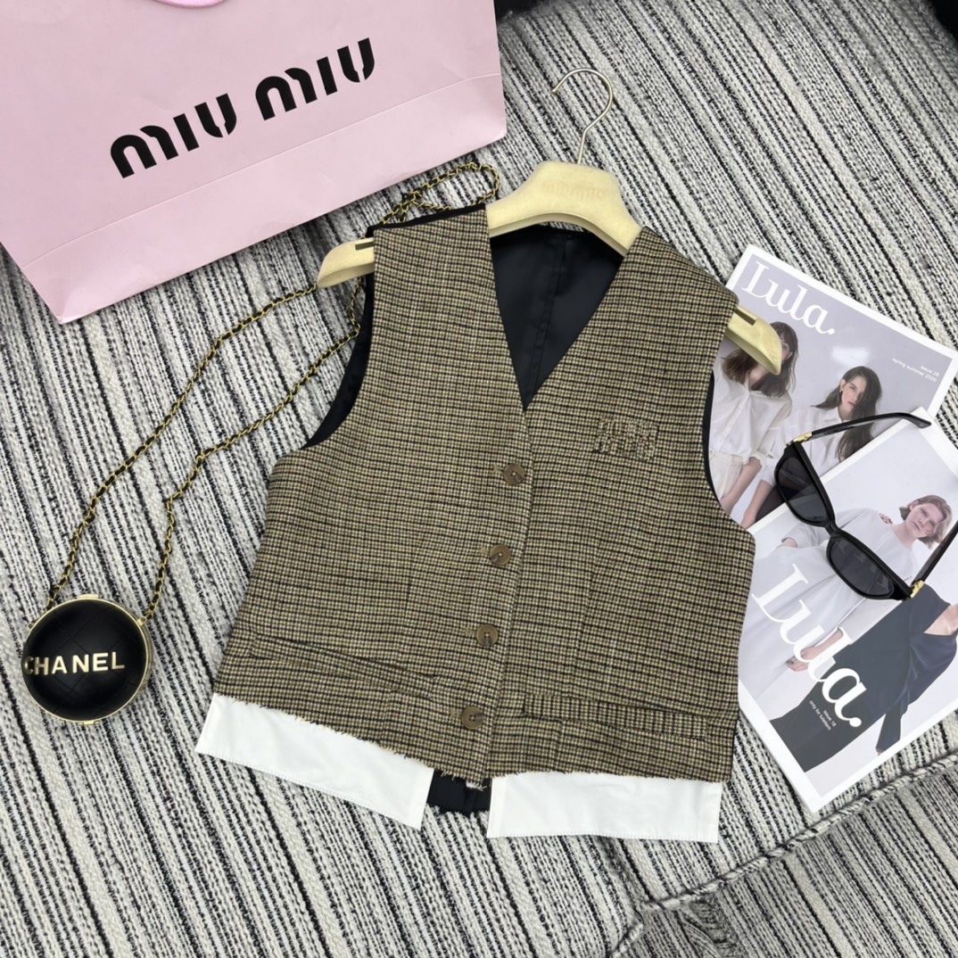 MiuMiu Clothing Waistcoats Fall/Winter Collection