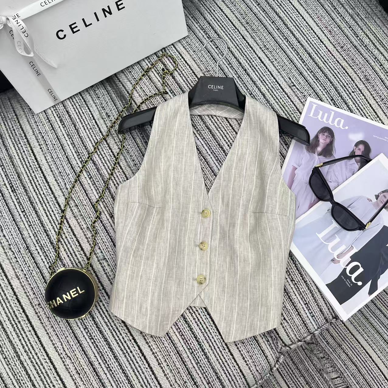 “Max* New Striped Female Suit Recommended for 25-Year Early Spring and Summer Series” - 图片 2