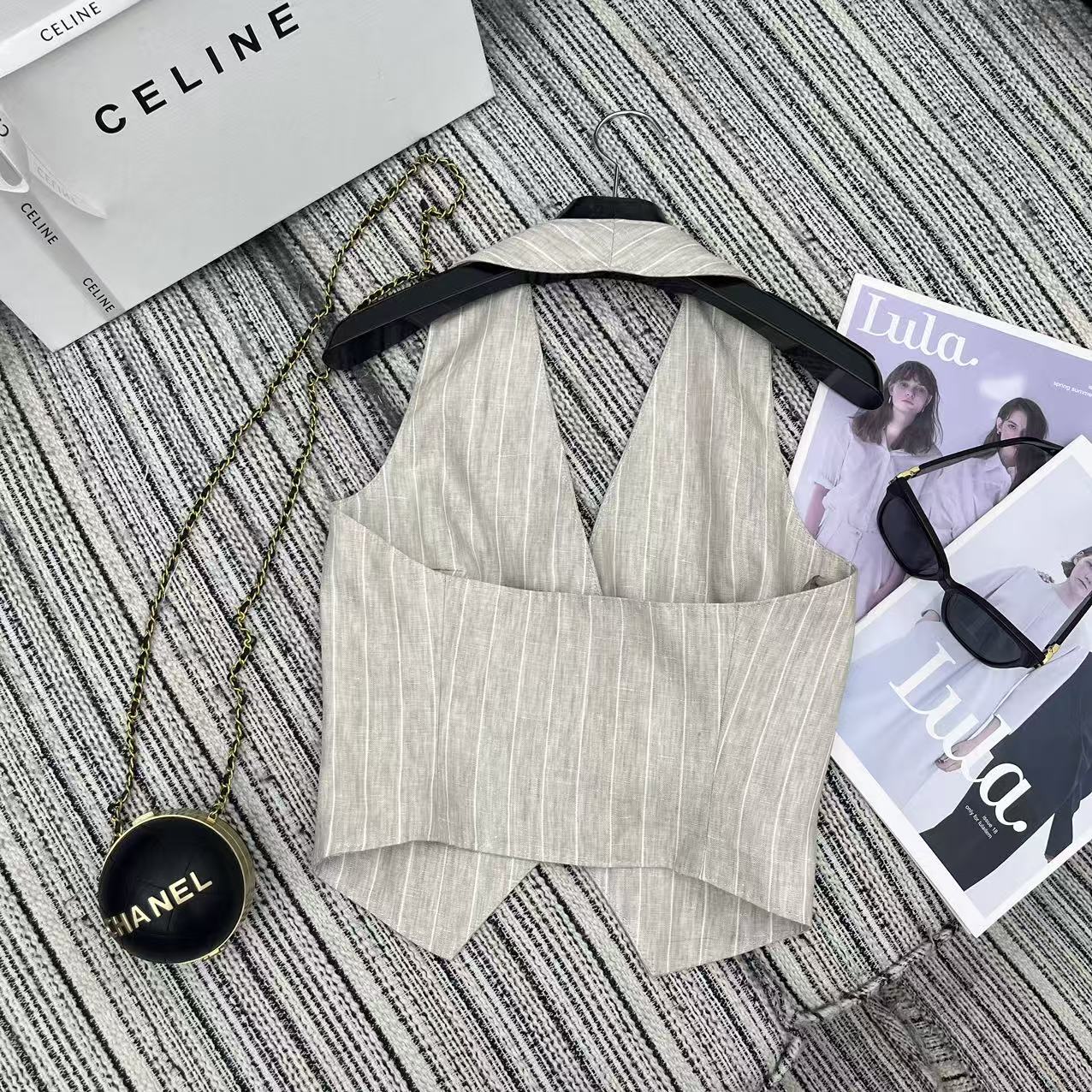 “Max* New Striped Female Suit Recommended for 25-Year Early Spring and Summer Series” - 图片 8