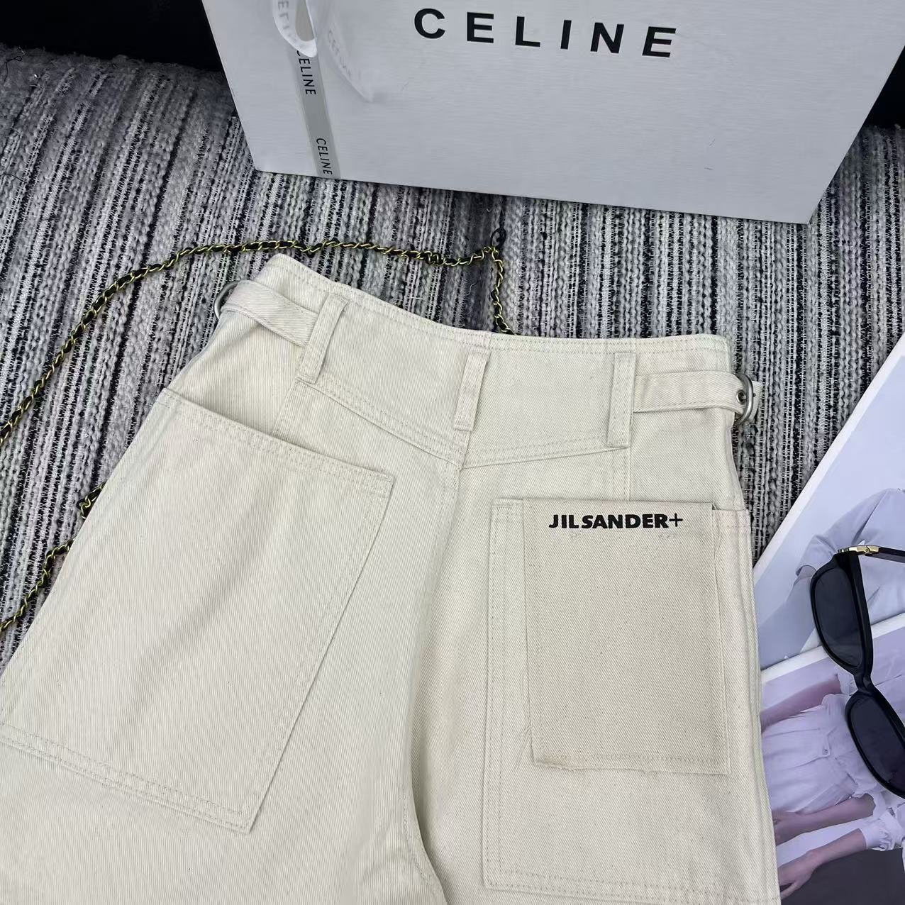 JIL* 25-Year-Old Spring-Summer Series: Strong Recommendation for P403 Female Suit & Letter-Printed Jeans - 图片 8