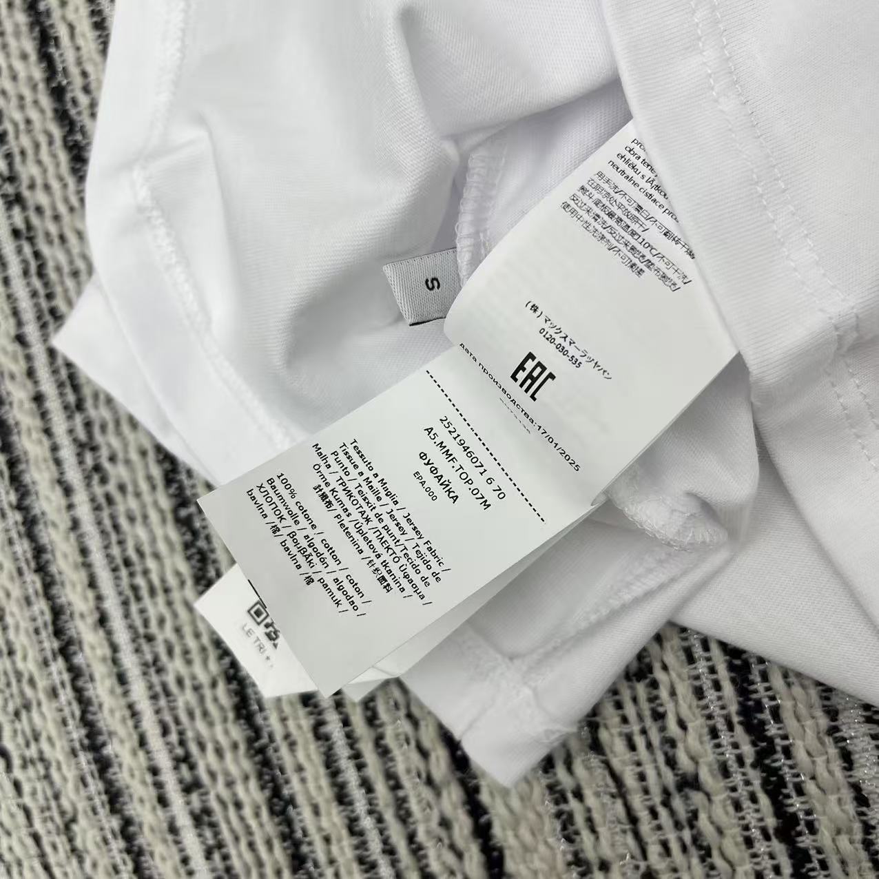 New MaxM*ra 25Ss Suit: High, Loose Fit, Inclusive, Comfortable, 100% Cotton, Various Sizes - 图片 9