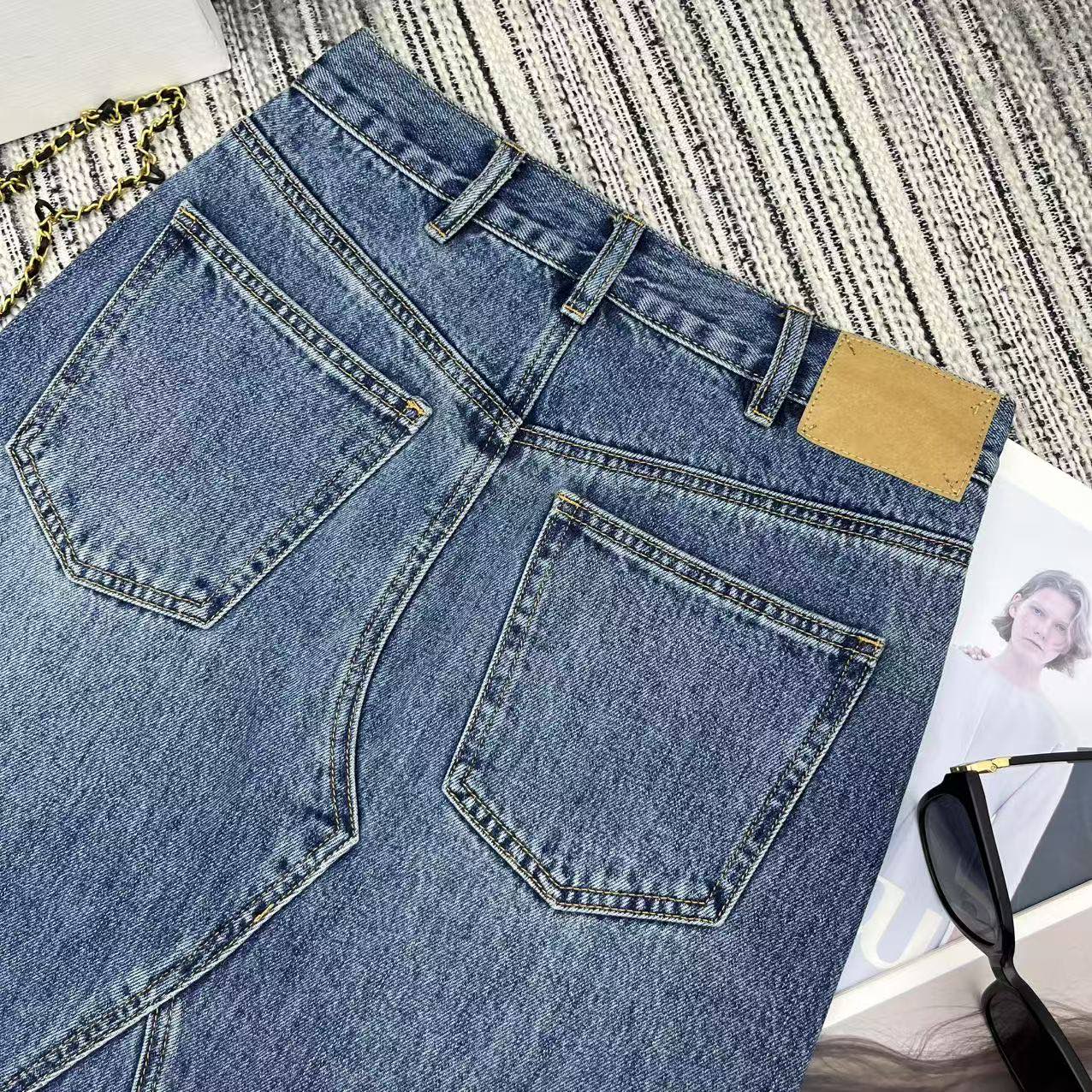 25-Year Spring-Summer Series: New Cowboy Half-Dress with Water Wash Color – Female Packaging Recommendation - 图片 8