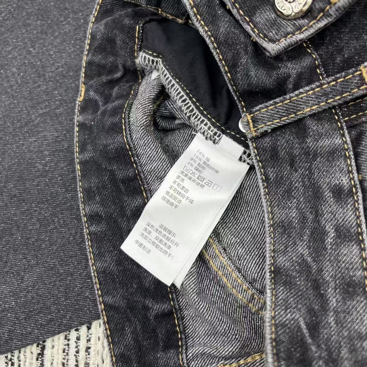 “25-Year-Old Early Autumn Series: Crow’s New Hot Colored Cross-Skinned Design for Jeans” - 图片 9