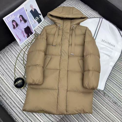 MaxMara Hooded Padded Down Coat - White Goose Down Filled Puffer Jacket 3 MaxMara Hooded Padded Down Coat - White Goose Down Filled Puffer Jacket