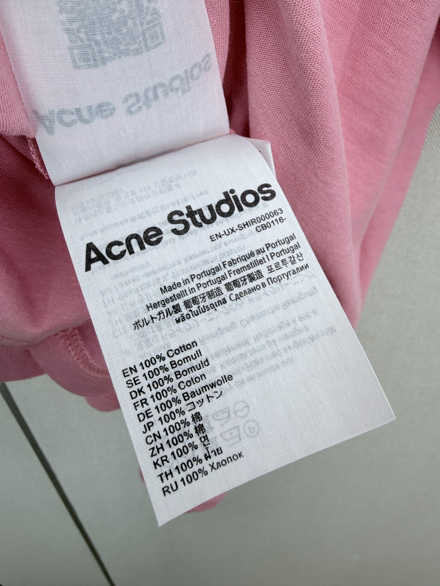 아크네스튜디오 여성 반팔 131606 Acne Studios T Shirt 썸네일 이미지