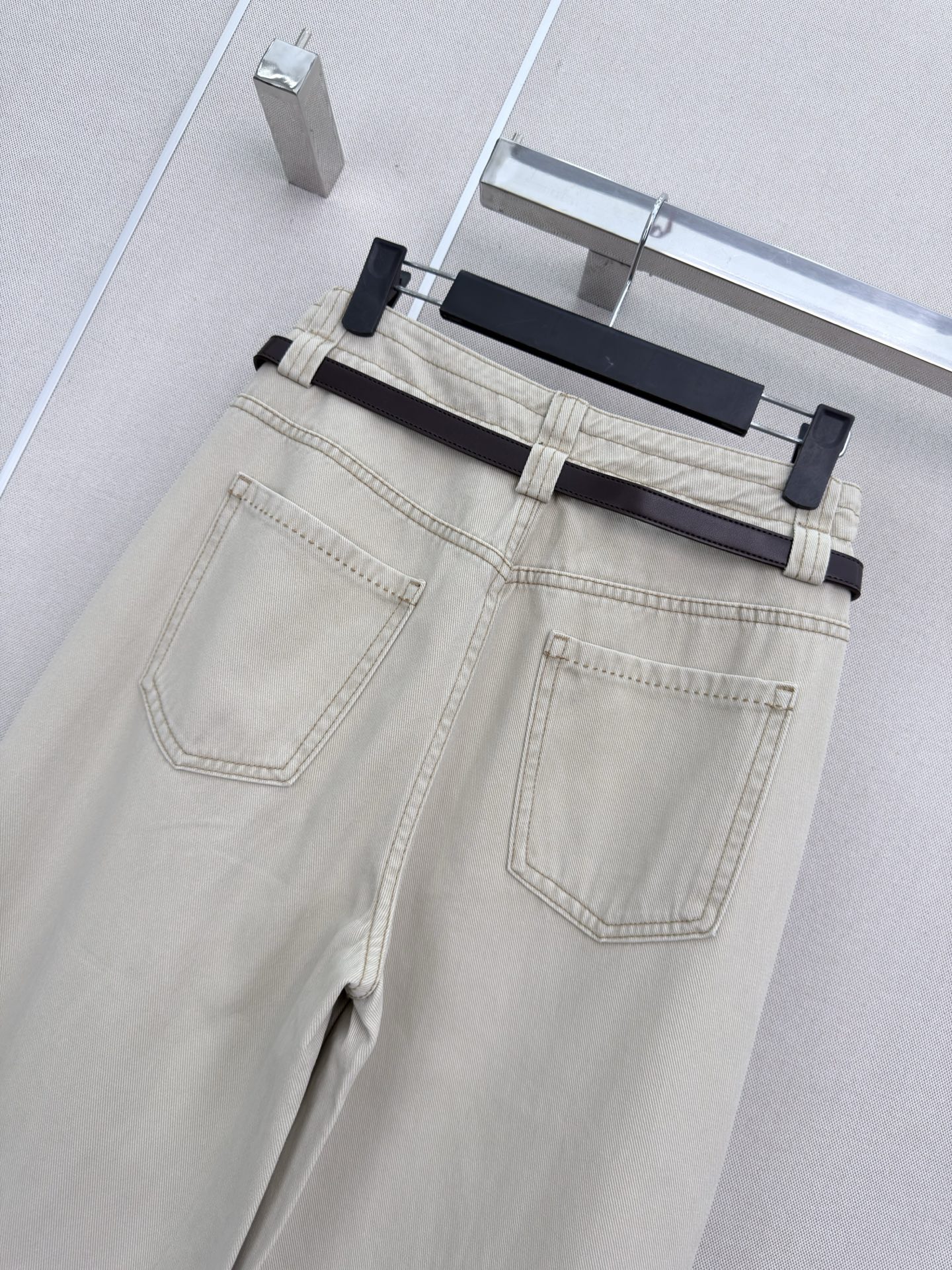 셀린느 데님 와이드 레그 바지 상세 이미지 7