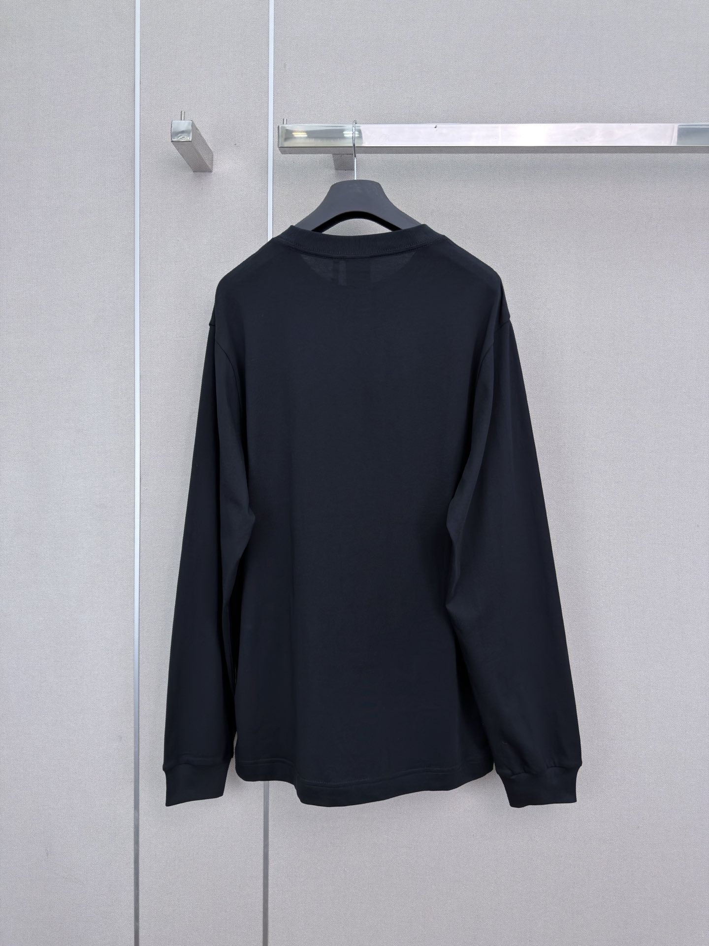Dior Black Logo Long Sleeve T-Shirt