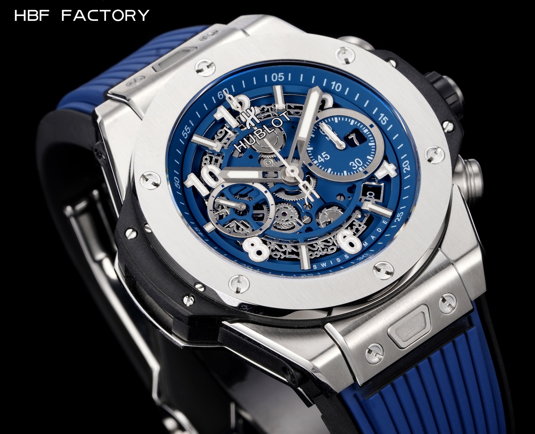 “Hublot Big Bang V2 Edition: Unique Design with 316 Fine Steel Materials and Sensory Battery 7750” - 图片 4