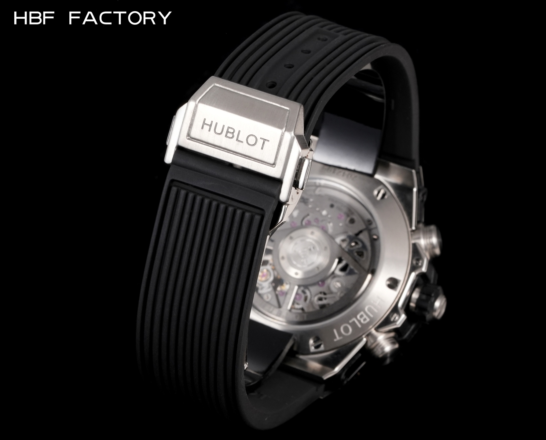 “Hublot Big Bang V2 Edition 316L Steel Material Timesheet Design with HUB 1242 Movement Retrofitting” - 图片 9