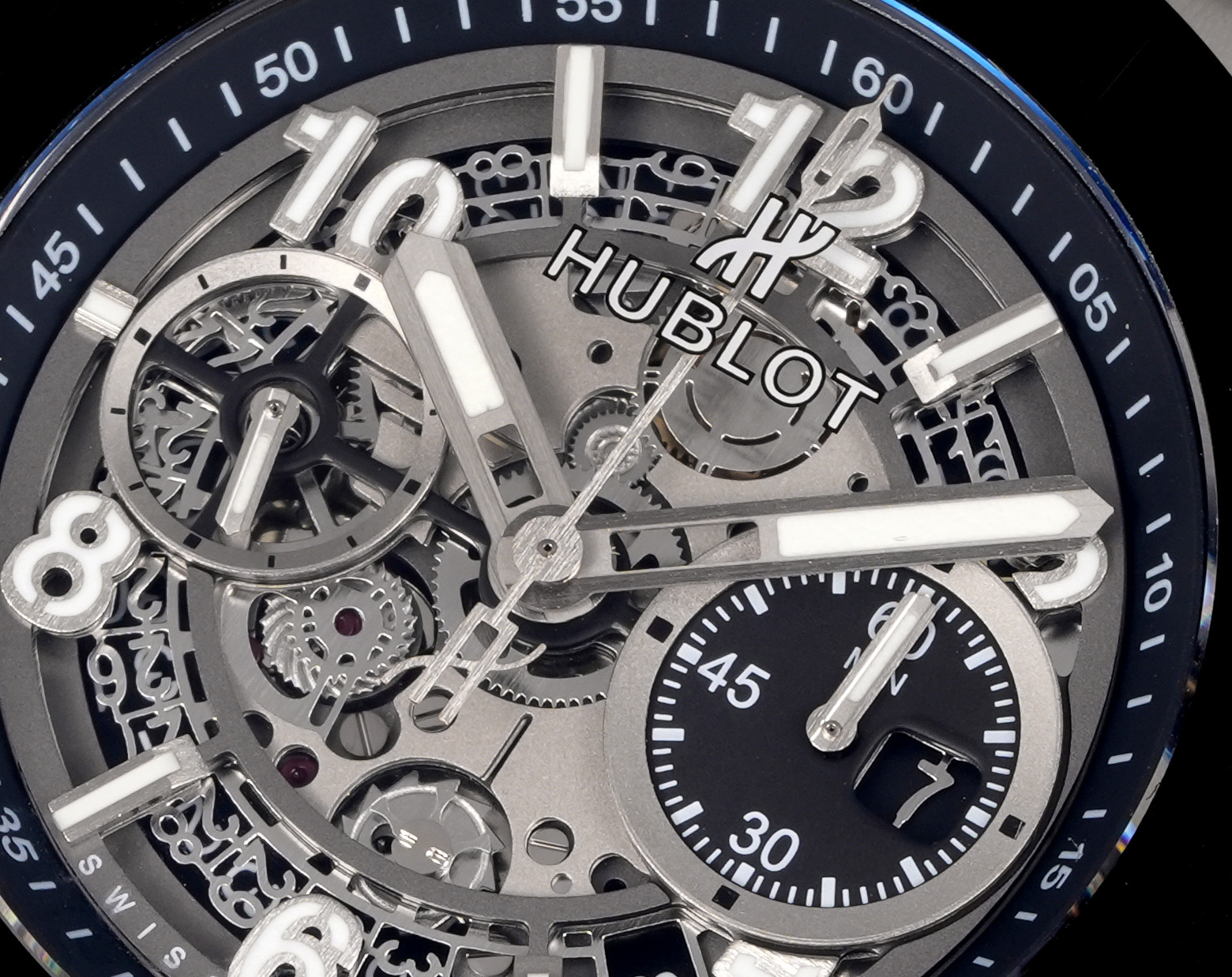 “Hublot Big Bang V2 Edition 316L Steel Material Timesheet Design with HUB 1242 Movement Retrofitting” - 图片 5